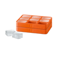 Set of 2 ice cube trays - Mandarin