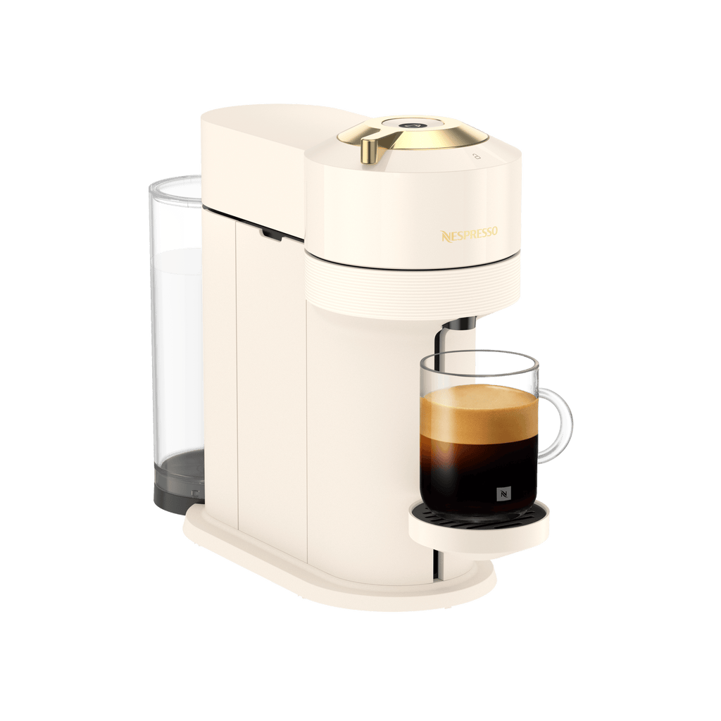 Vertuo Next Full White & Gold Bundle